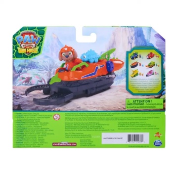 Vehicul de salvare cu figurina, Paw Patrol, Dino Rescue Hovercraft, Zuma - Img 10