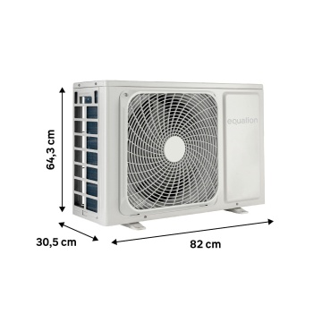 Aer conditionat Equation Virtus, Wi-Fi, 18000 BTU, clasa energetica A++, fara kit de instalare - Img 9