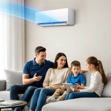 Aparat de aer conditionat TCL SaveIN 12000 BTU, A++, AI Energy Saving, Purificare avansata cu Ioni Bipolari, Jet de aer 4D, WiFi, cu kit de instalare - Img 15