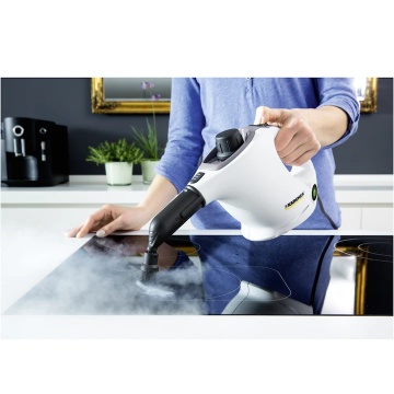 Aparat de curatat cu abur multifunctional Karcher SC 1 EasyFix, 1200 W, 3 bar, rezervor 0,2 l, kit curatare podea, accesorii curatare suprafete multiple, 1.516-401.0, Alb/Negru - Img 7