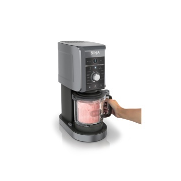 Aparat de inghetata Ninja CREAMi Deluxe10 programe, negru/ argintiu - Img 2
