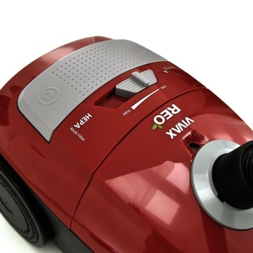 Aspirator cu sac Vivax VC-700R, 700W, filtru HEPA 12, Rosu - Img 4