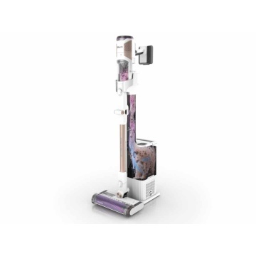 Aspirator vertical fara fir Shark DetectClean240W, autonomie 1h, alb/auriu - Img 4