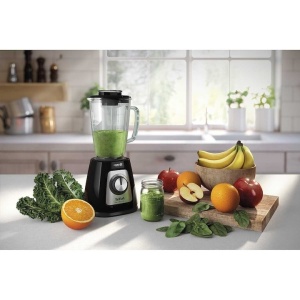 Blender Tefal Blendforce BL435831, 800 W, 1.75 l, 2 viteze, Powerlix, Smart Lock, functe zdrobire gheta, negru/ gri - Img 10