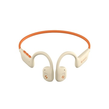 Casti bluetooth HAVIT E510BT Freego1, Open-ear, cu sistem de transmitere a sunetului prin aer, Bej - Img 1