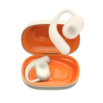 Casti HAVIT OWS914, Bluetooth 5.3, TWS, Open-Ear, Control tactil, Bej - Img 4