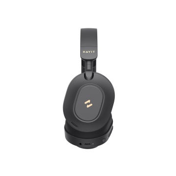 Casti wireless HAVIT H668BT, Bluetooth 5.4, ANC, Hi-Res, Negru - Img 3