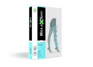 Ciorapi preventie medicinali Relaxsan 430, tip pantalon 8-11mm Hg, 40 DEN, Bej - Img 1