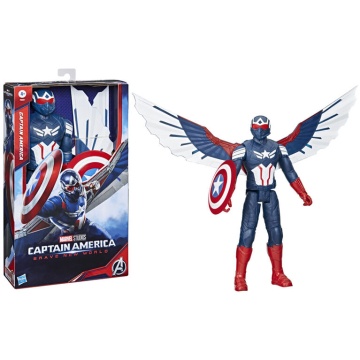 Figurina Captain America Brave New World, Hasbro, Multicolor 4 ani+ - Img 2
