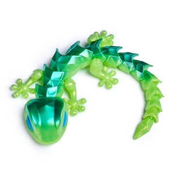 Figurină Crystalynx Spin Master - Gecko flexibil 30 cm - Img 8