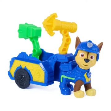 Figurina cu accesorii, Paw Patrol the Dino Movie, Chase - Img 8