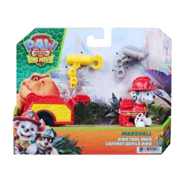 Figurina cu accesorii, Paw Patrol the Dino Movie, Marshall - Img 5