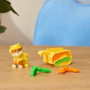 Figurina cu accesorii, Paw Patrol the Dino Movie, Rubble - Img 2