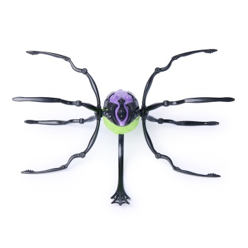 Figurina Skitter Bot Hex Bots – paianjen robotizat negru - Img 3