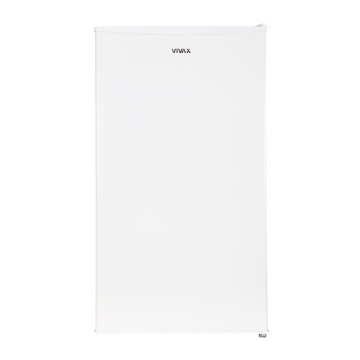 Frigider cu o usa VIVAX TTR-93E, 93L, Clasa E, Termostat reglabil, Iluminare interioara, Compartiment gheata, Usa reversibila, Suprafata painted metal, H 85 cm, Alb