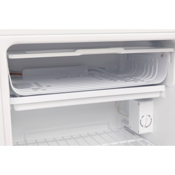 Frigider cu o usa VIVAX TTR-93E, 93L, Clasa E, Termostat reglabil, Iluminare interioara, Compartiment gheata, Usa reversibila, Suprafata painted metal, H 85 cm, Alb - Img 11