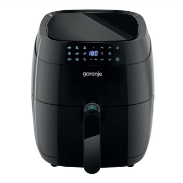 Friteuza cu aer cald, Gorenje, AF1409DB, 1400 W, 3.5 l, 80 - 200° C, 9 programe, Negru