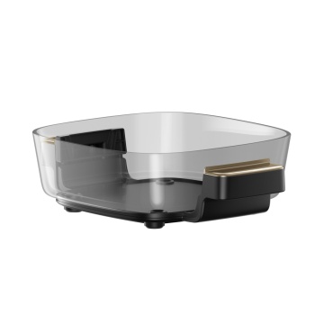 Friteuza Mova AF20 Pro, Putere 1700W, Temperatură 40°C - 185°C, Două boluri de sticla 2.5 l și 4l, Motor Brushless, Afisaj LCD, Control tactil, 8 Programe, Negru - Img 7