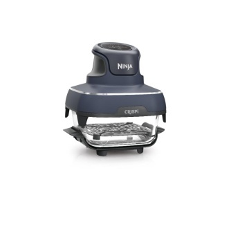 Friteuza portabila Ninja CRISPi 4-in-1, 1.4L+3.8L2x recipiente sticla, gri - Img 10