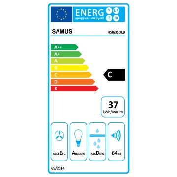 Hota decorativa inclinata Samus HSI635DLB - Img 3