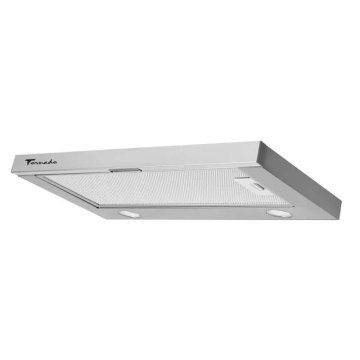 Hota Telescopica Tornado Solano 860 (60), 1 motor, latime 60 cm, 3 viteze, absorbtie 860 m3/ora, Inox - Img 4
