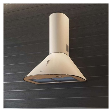 Hota tip Cupola Tornado Violla 750 (60) LED, 1 motor Turbo, latime 60 cm, 3 viteze, absorbtie 750 m3/ora, filtru anti-grasimi aluminiu 5 straturi, Bej - Img 1