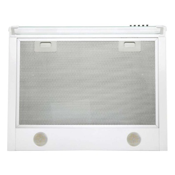 Hota traditionala Tornado Bona 10 (50) LED, 1 motor, latime 50 cm, absorbtie 380 m3/ora, filtru anti-grasimi aluminiu 5 straturi, Alb - Img 4