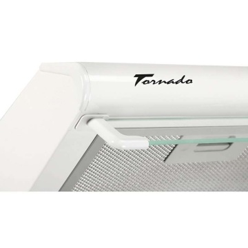 Hota traditionala Tornado Bona 20 (50) LED, 2 motoare, latime 50 cm, absorbtie 560 m3/ora, filtru anti-grasimi aluminiu 5 straturi, Alb - Img 4