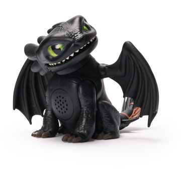 How To Train Your Dragon 2025 - Figurina Roaring Minis Toothless, Negru, 4 ani+ - Img 4