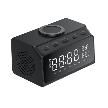 Incarcator multifunctional wireless HAVIT W3041, 15 W, 2 porturi USB, Negru , 87x155x95mm - Img 5