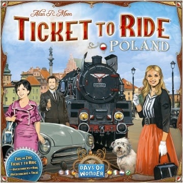 Joc Asmodee - Ticket to Ride, Map Collection, Poland, lb. engleza - Img 1