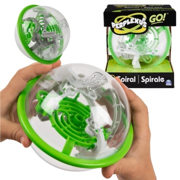 Joc Perplexus Spin Master Go Spiral - Labirint 3D portabil cu 35 de obstacole - Img 5