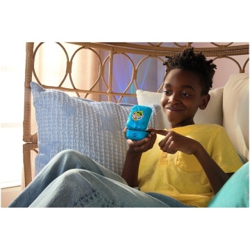 Jucarie interactiva Bitzee Magicals - Animalut digital, cutie albastra - Img 8