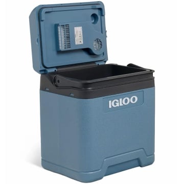 Ladă frigorifică electrică Igloo IE24, 24L, 12V/220V, răcire până la -20°C față de ambient, ventilator dublu, mod Eco, albastru - Img 11