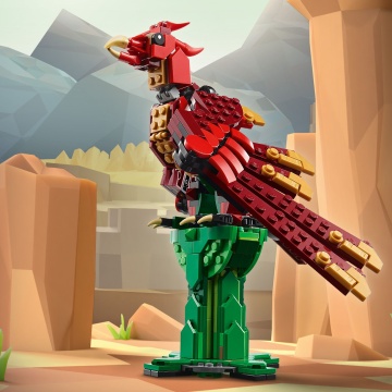 LEGO® Creator 3 in 1 - Dragon medieval 31161, 715 piese - Img 7