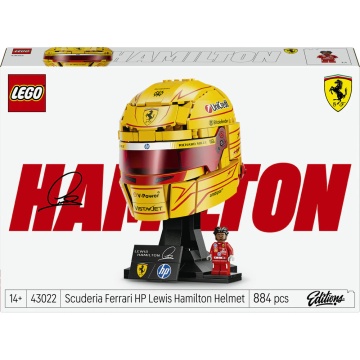 LEGO® Editions - Casca lui Lewis Hamilton Scuderia Ferrari HP 43022, 1884 piese - Img 9