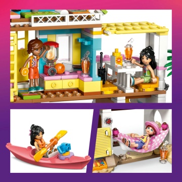 LEGO® Friends - Casa pe plaja cu foci 42699, 400 piese - Img 5