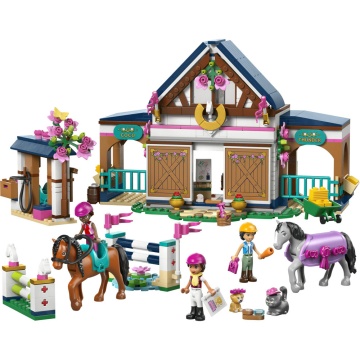LEGO® Friends - Grajd de cai si academie de echitatie 42688, 735 piese - Img 2
