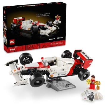 LEGO® Icons Creator Expert - McLaren MP4/4 si Ayrton Senna 10330, 693 piese - Img 9