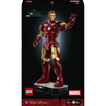 LEGO® Marvel - Editia de colectie Iron Man Mark 3 76344, 1297 piese - Img 9