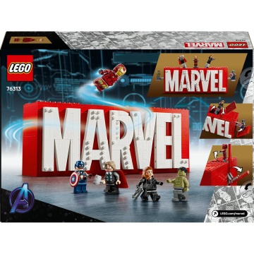 LEGO® Marvel - Sigla si minifigurine Marvel 76313, 931 piese - Img 10