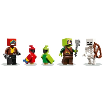 LEGO® Minecraft – The Parrot Houses 21282, 535 Piese, 8 ani+ - Img 6