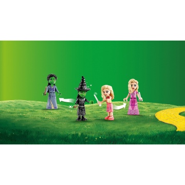 LEGO® Wicked - Camera de camin a Glindei si a Elphabei 75683, 740 piese - Img 3