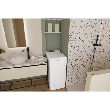 Masina de spalat rufe cu incarcare verticala Candy TCA273D2-S, 7 kg, 1200 RPM, Display 3D,Wifi,Mix Power Systems, Gentle touch opening, Clasa D, Alb - Img 10