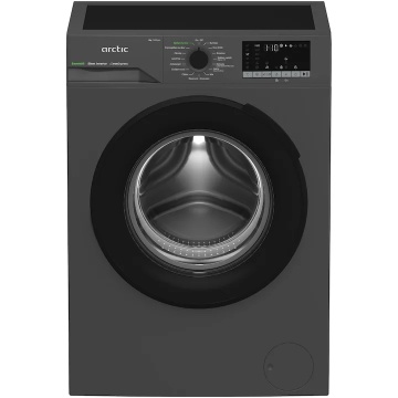 Masina de spalat rufe frontala slim ARCTIC APLM2WFSU28411AS, ExtraSteam, 8 kg, 1400rpm, Clasa A, antracit