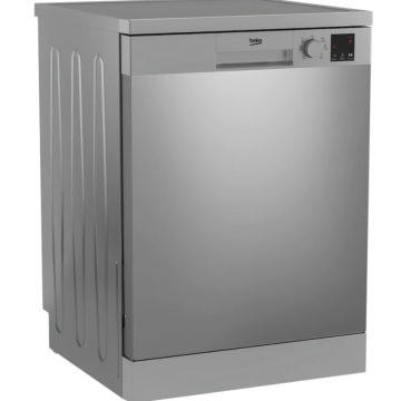 Masina de spalat vase Beko DVN06430X, 14 seturi, 6 programe, Clasa D, Automatic Door Opening, AutoGlassShield, 60 cm, Inox antiamprenta - Img 2