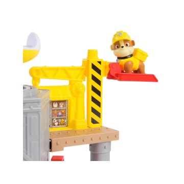 PAW Patrol Rubble & Crew, Navă Spațială Launch 'N' Spin cu Funcții Interactive, multicolor, 3 ani + - Img 4