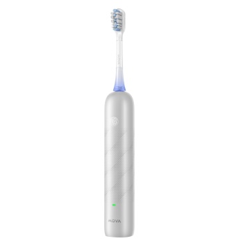 Periuta de dinti electrica Mova Fresh Pro, 69000 vibratii/min, Wireless, Argintiu - Img 3