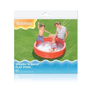Piscina gonflabila pentru copii, 122 x 25cm, diverse culori - Img 3