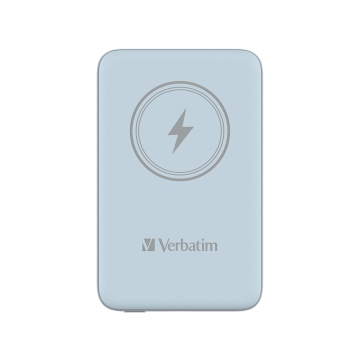 Power Bank Verbatim 10.000mAh Charge'n'Go BlueMagnetic Wireless - Img 2